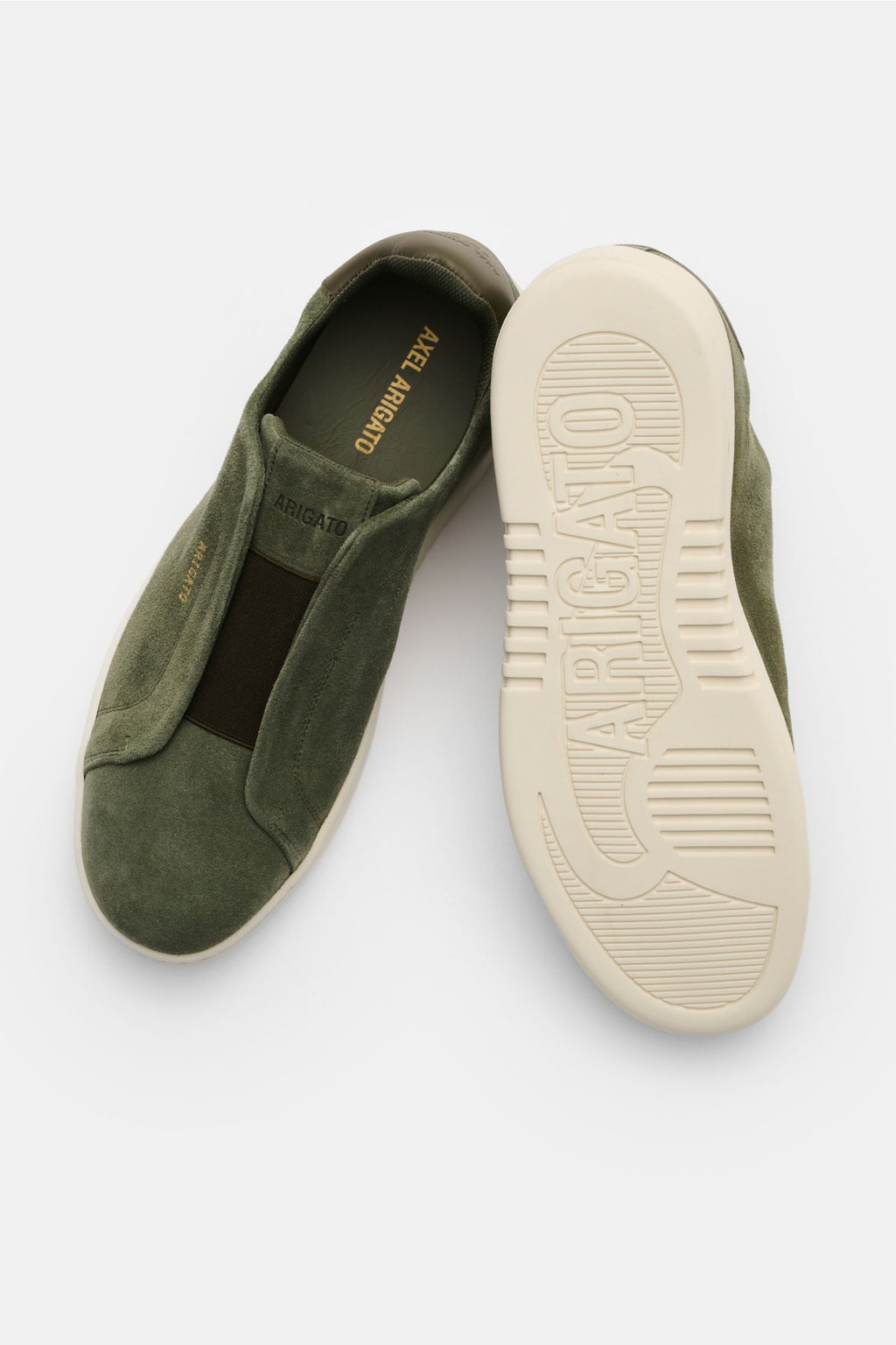 Axel Arigato Sneakers 'Dice Laceless' - grey green
