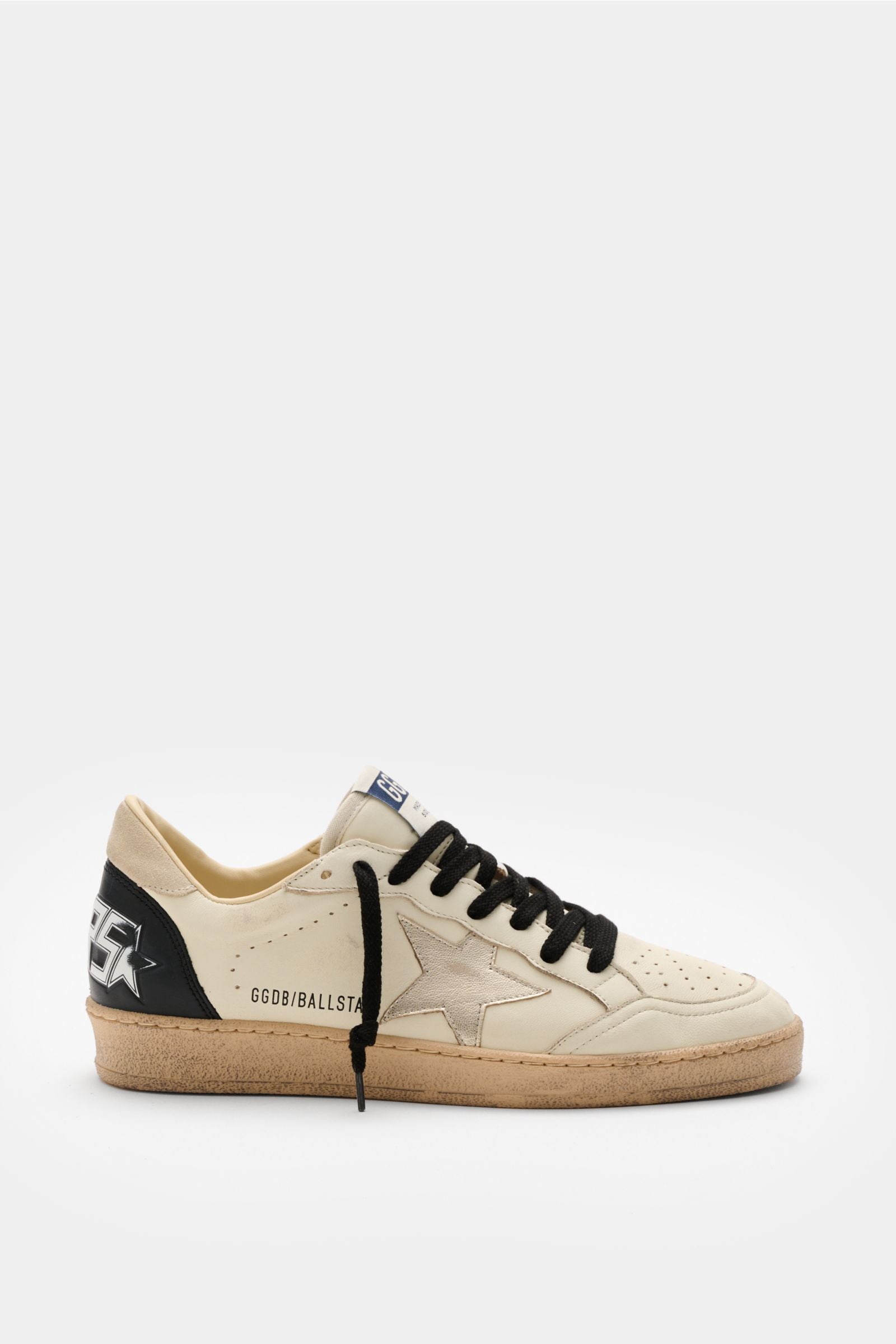 Golden Goose Sneakers 'Ball Star' - whiteblacksilver