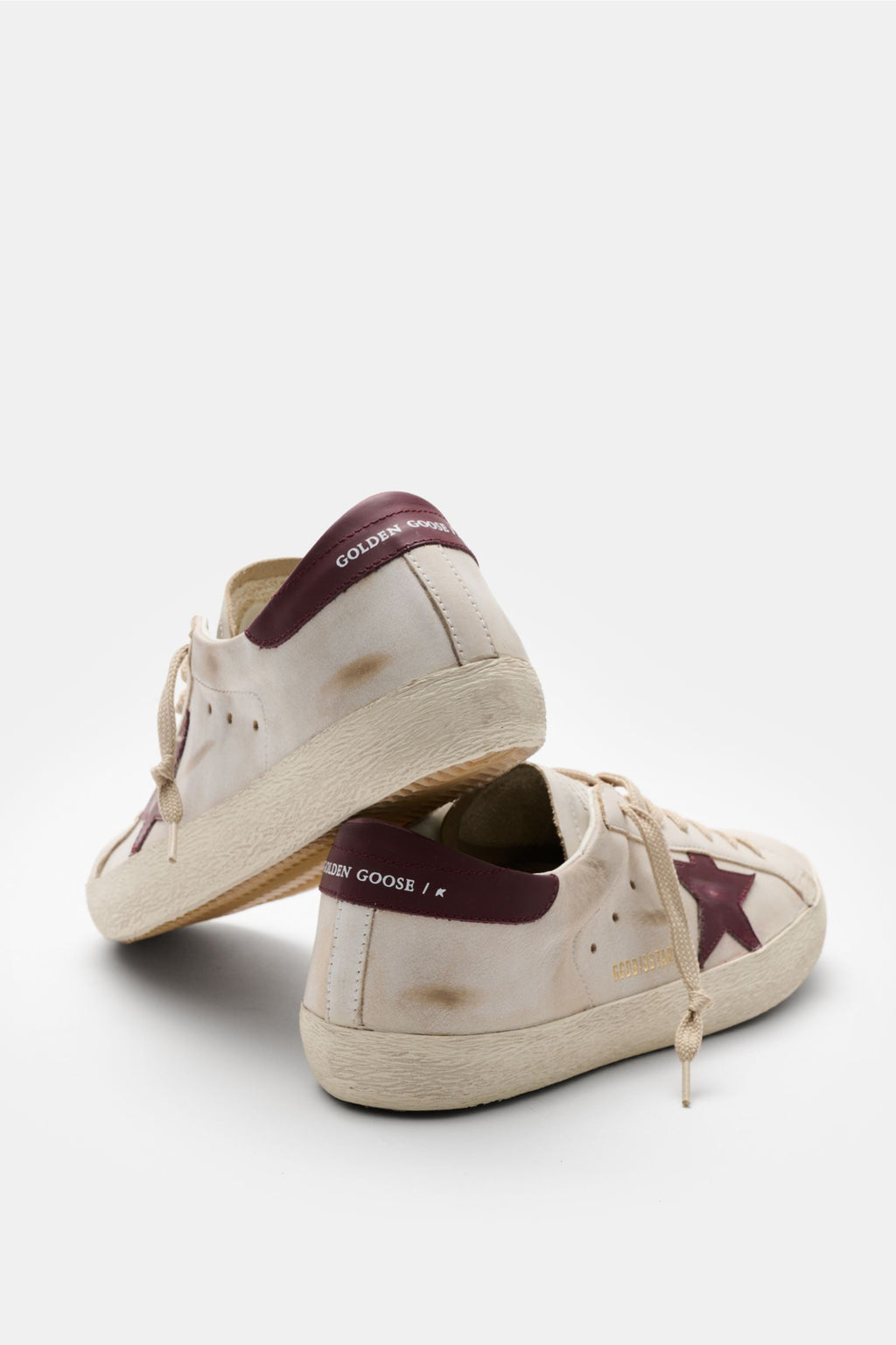 Golden Goose Sneakers 'Super-Star Classic' - whiteburgundy