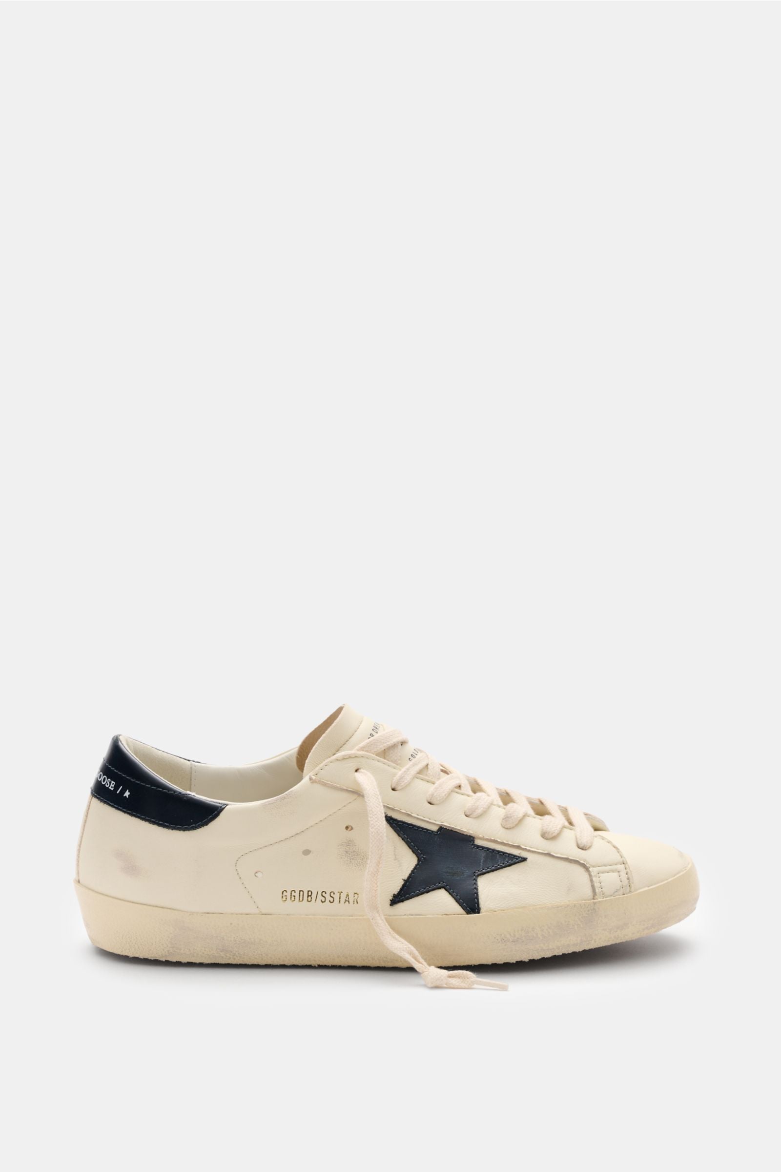 Golden Goose Sneakers 'Super-Star Classic' - creamnavy