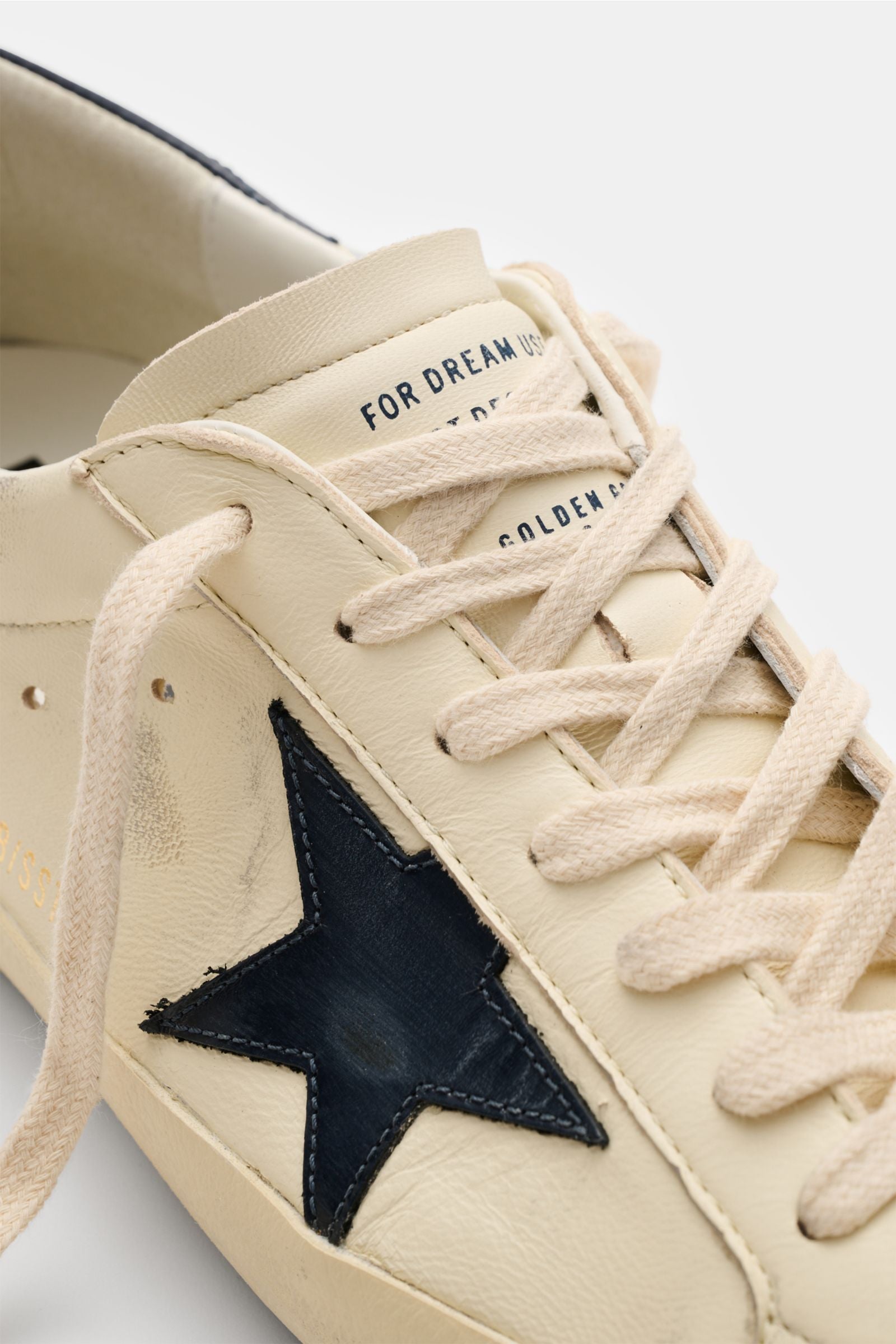 Golden Goose Sneakers 'Super-Star Classic' - creamnavy