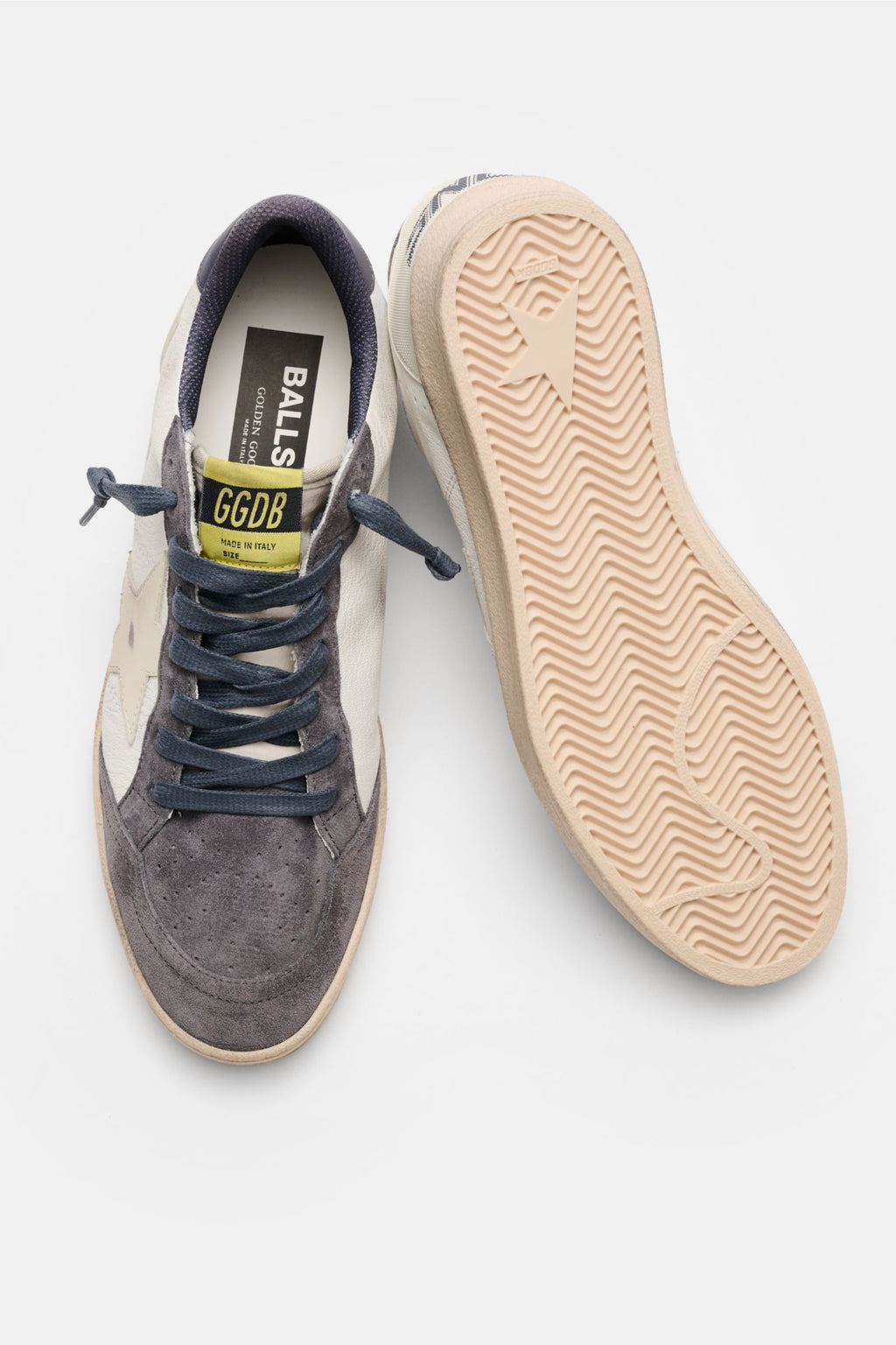 Golden Goose Sneakers 'Ball Star' off-white/cream/dark - grey