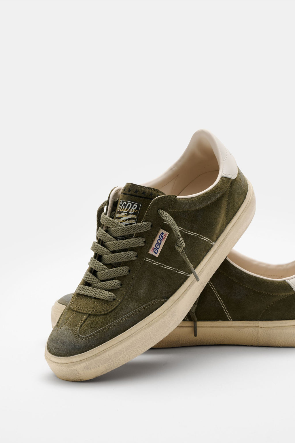 Golden Goose Sneakers 'Soul Star' - Dark olive
