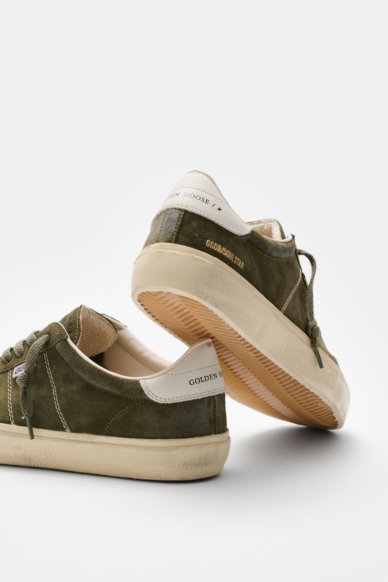 Golden Goose Sneakers 'Soul Star' - Dark olive