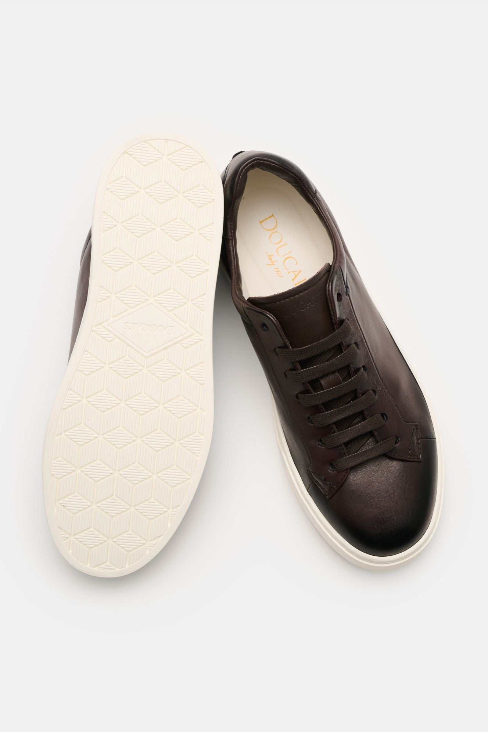 Doucal's Sneakers 'Morgan' - dark brown