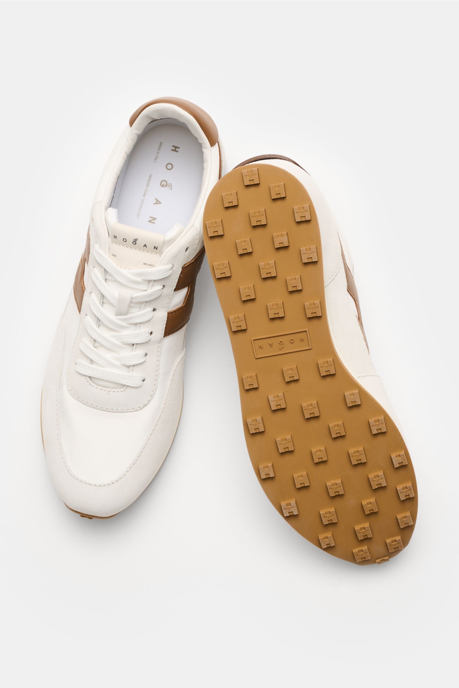 Hogan Sneakers 'Allacciato' brown/light - grey