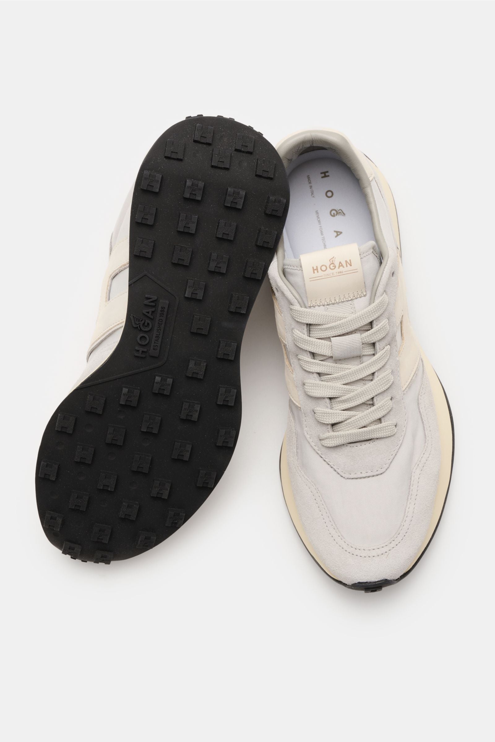 Hogan Sneakers 'Allacciata' smoky blue/light - grey