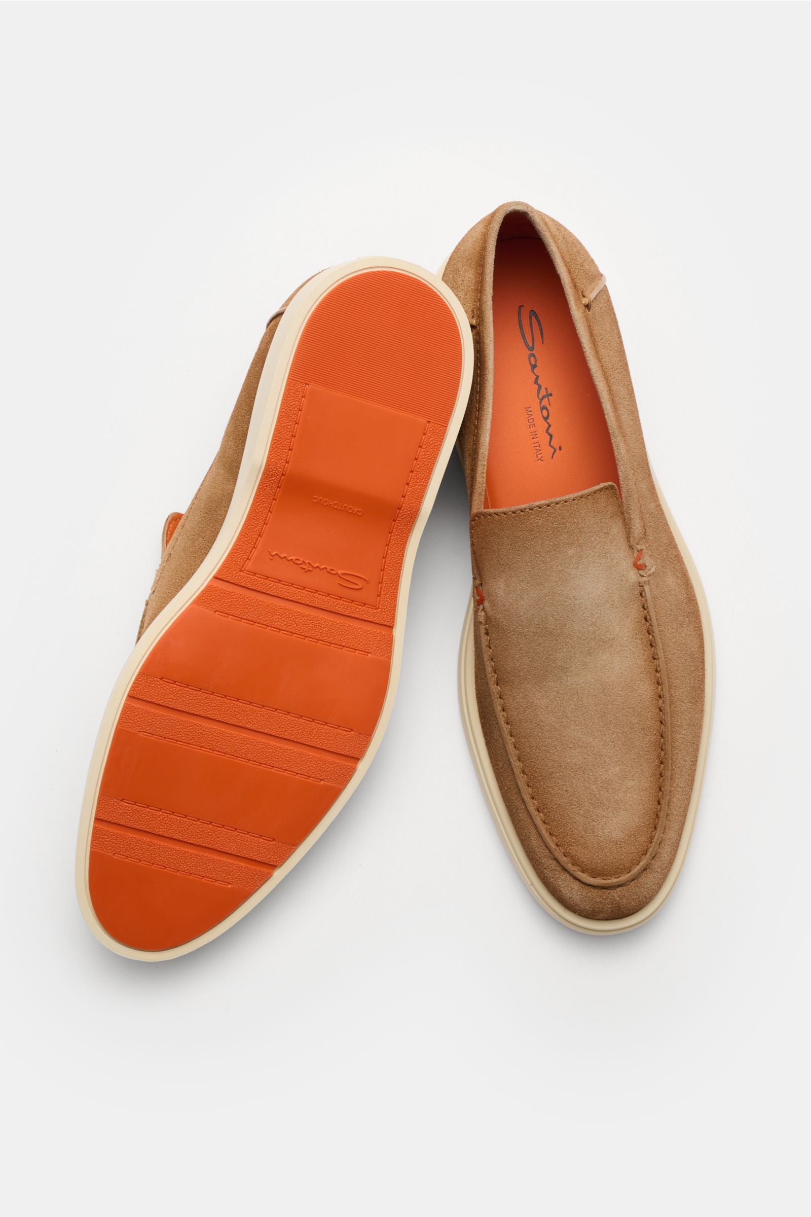 Santoni Loafers 'Detroit' - Light brown