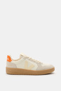 Veja Sneakers 'V-82 Pure Calcaire Fury' - whitesandorange