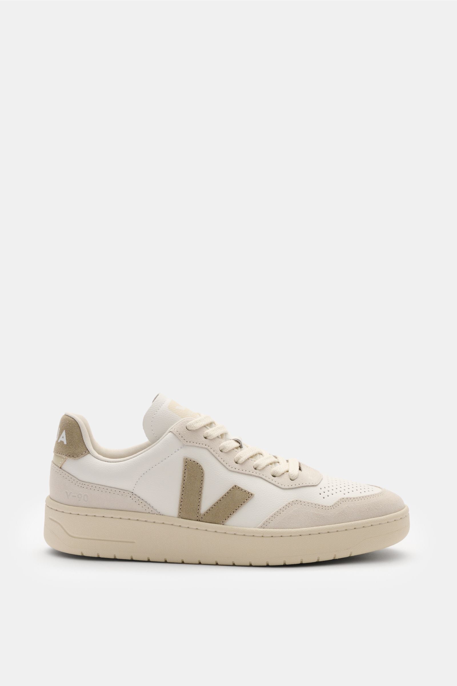 Veja Sneakers 'V-90 O.T. Leather' - whitetaupe