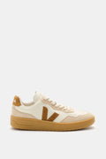 Veja Sneakers 'V-90 O.T. Leather' - whitebeigebrown
