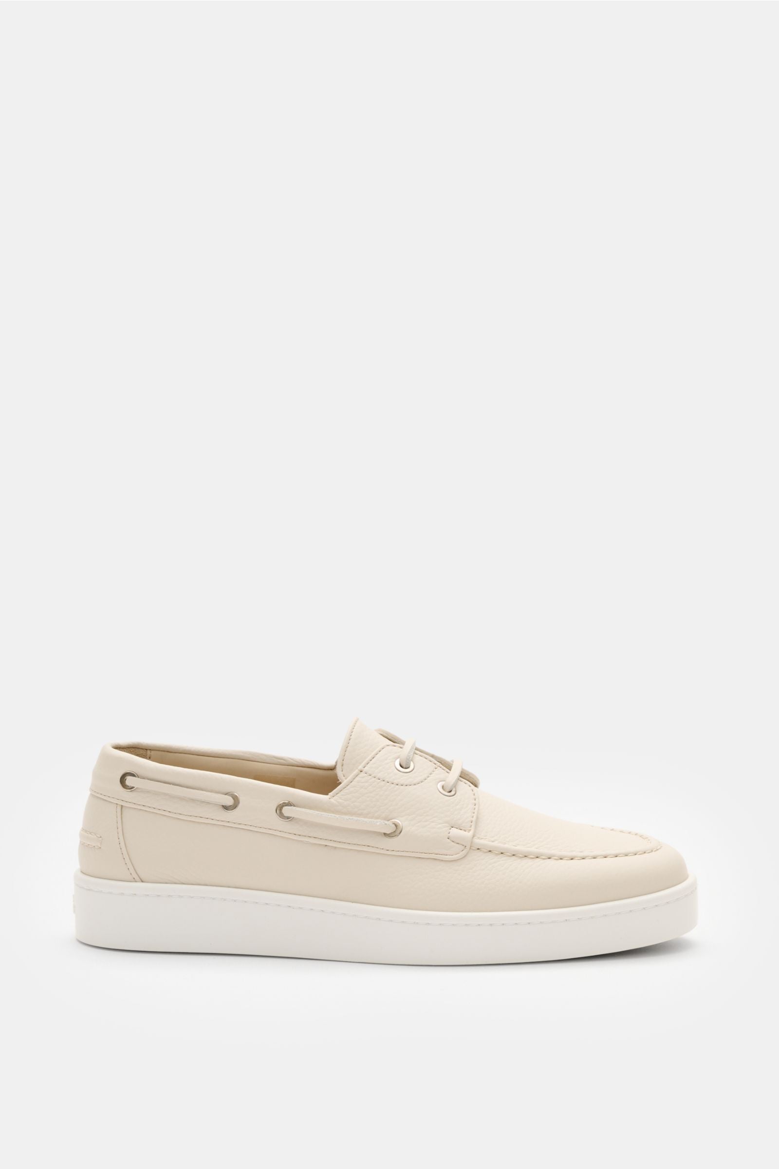 Aurélien Boat shoes 'Boat Sneaker' - cream