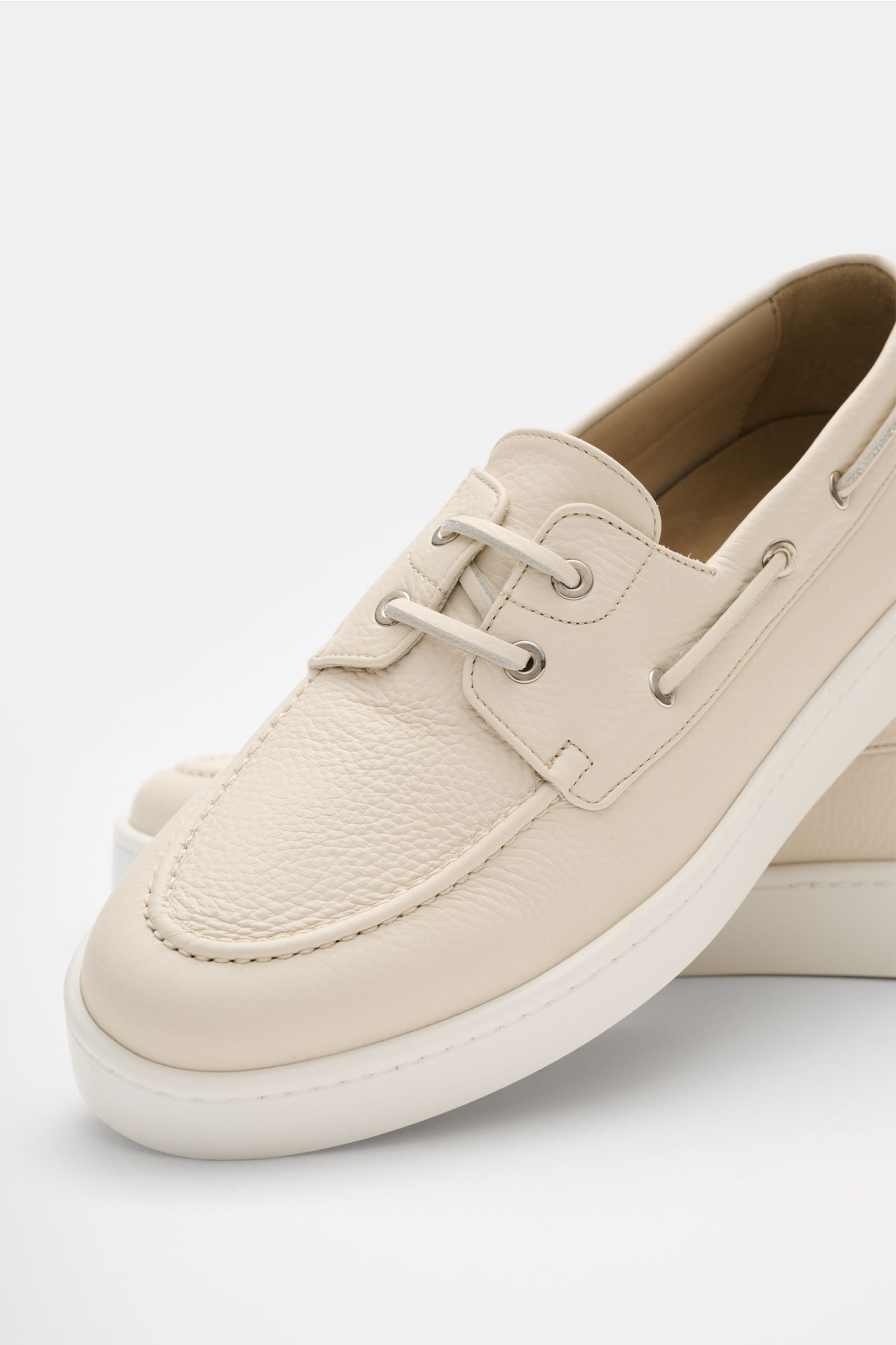 Aurélien Boat shoes 'Boat Sneaker' - cream