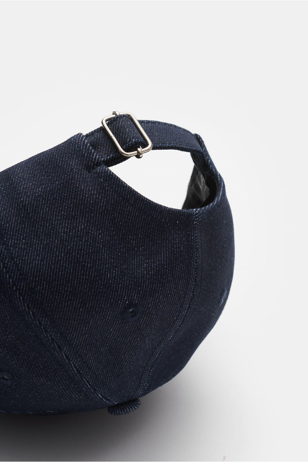 A.P.C. Denim baseball cap 'Charlie' - navy