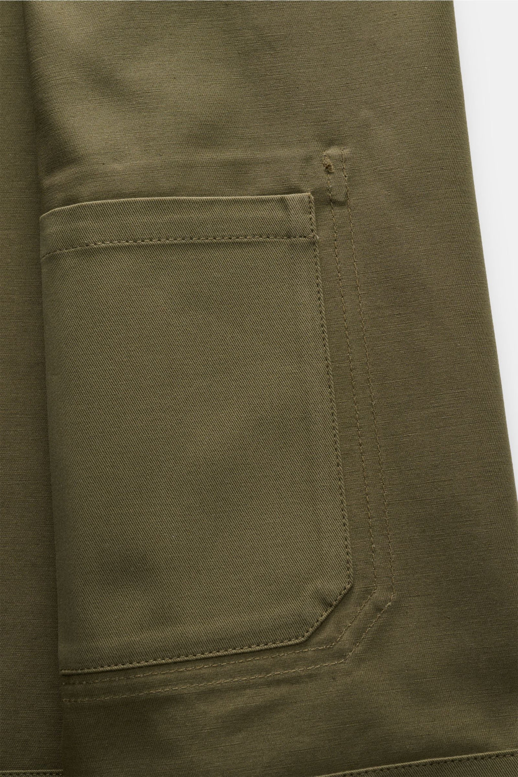 A.P.C. Overshirt 'Kerlouan Logo' — Olive