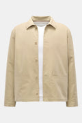 A.P.C. Overshirt 'Rodney' — Beige