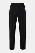 A.P.C. Seersucker jogger pants 'Joaquin' — Black