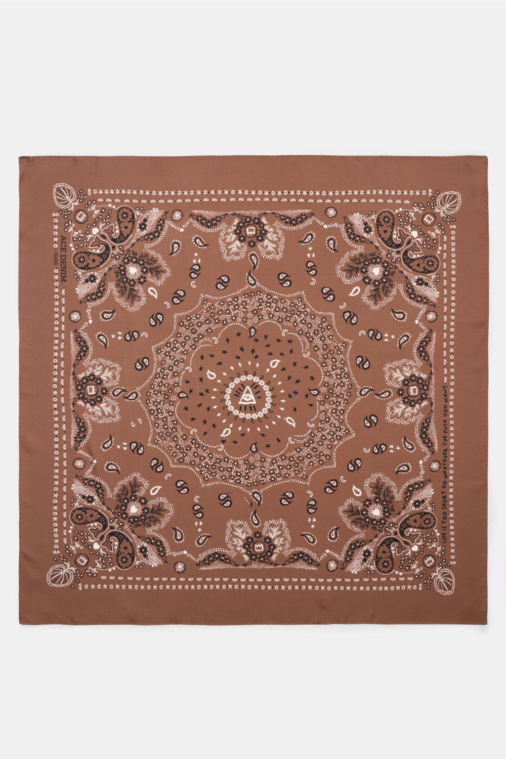 ACE DENIM Silk scarf