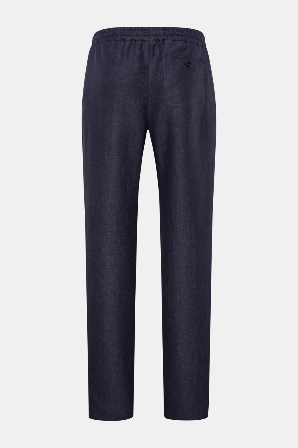 AGNONA Linen jogger pants — Navy