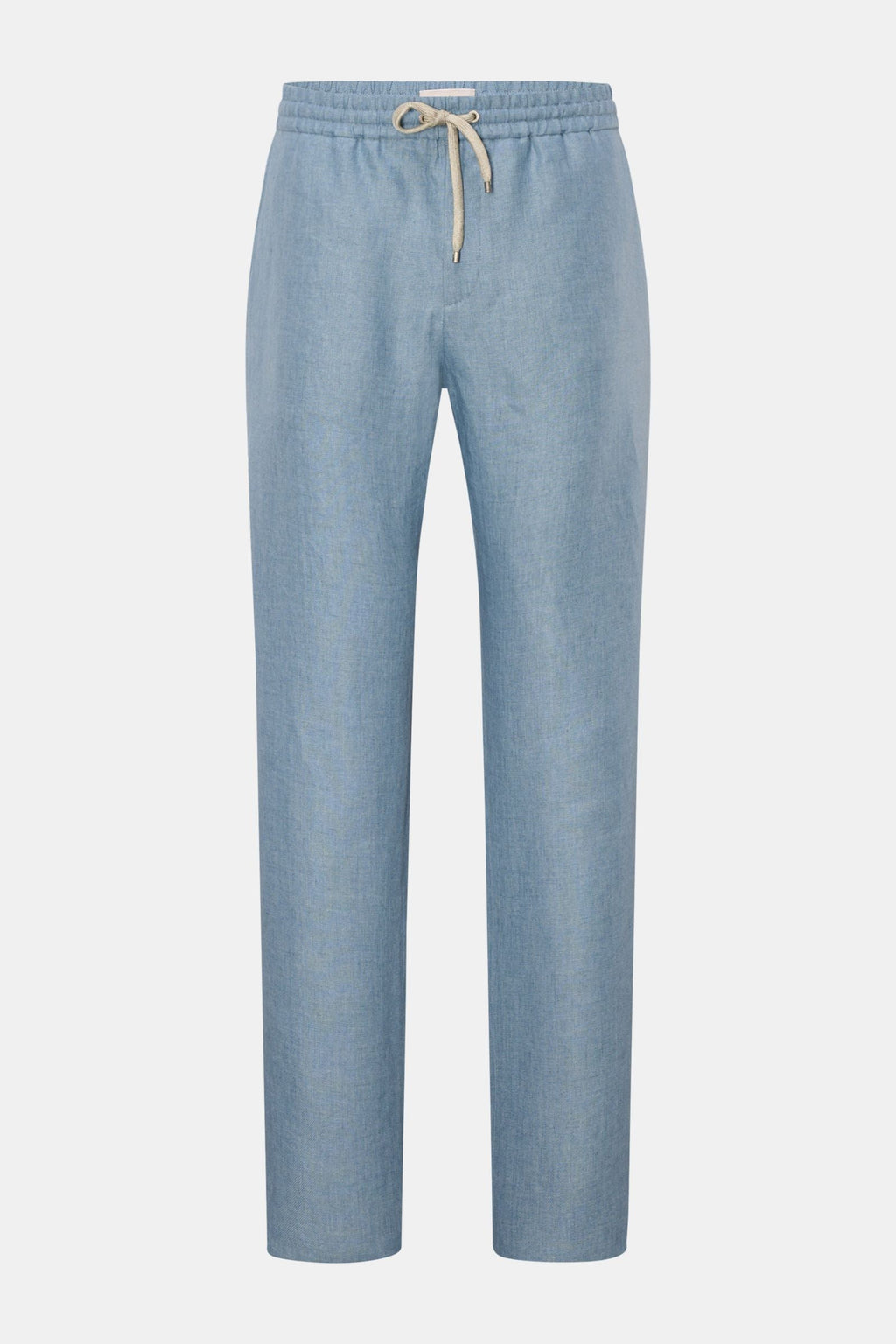 AGNONA Linen jogger pants — Navy