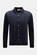 ALTEA Jersey shirt 'Julius' polo shirt — Navy
