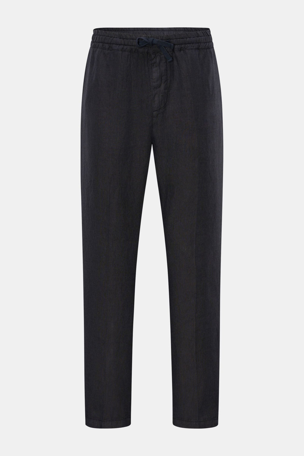 ALTEA Linen jogger pants 'Mattia' — Grey brown