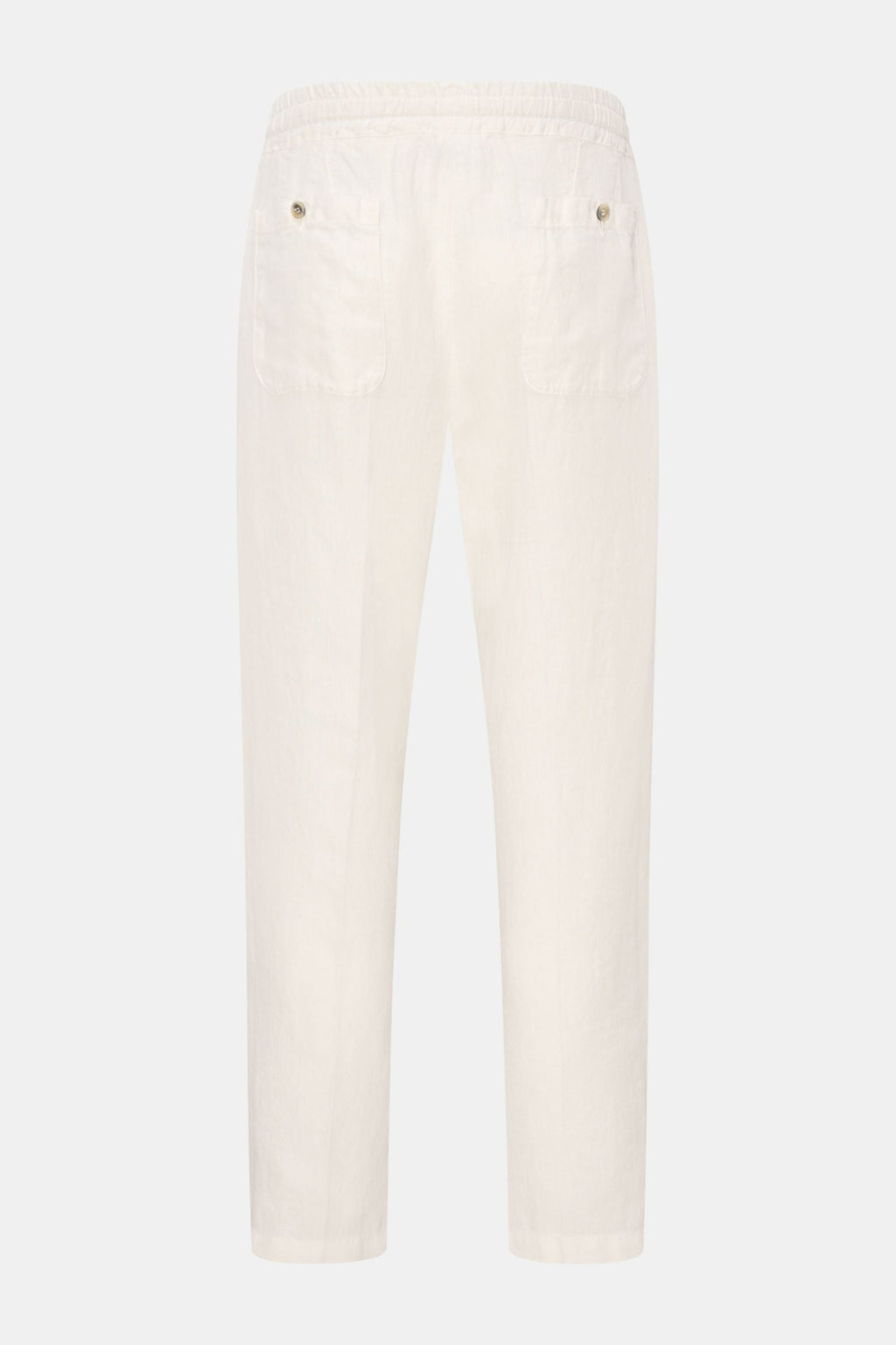 ALTEA Linen jogger pants 'Mattia' — Grey brown