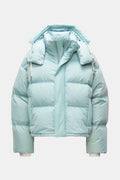 AMI PARIS Down jacket pastel — Pastel blue