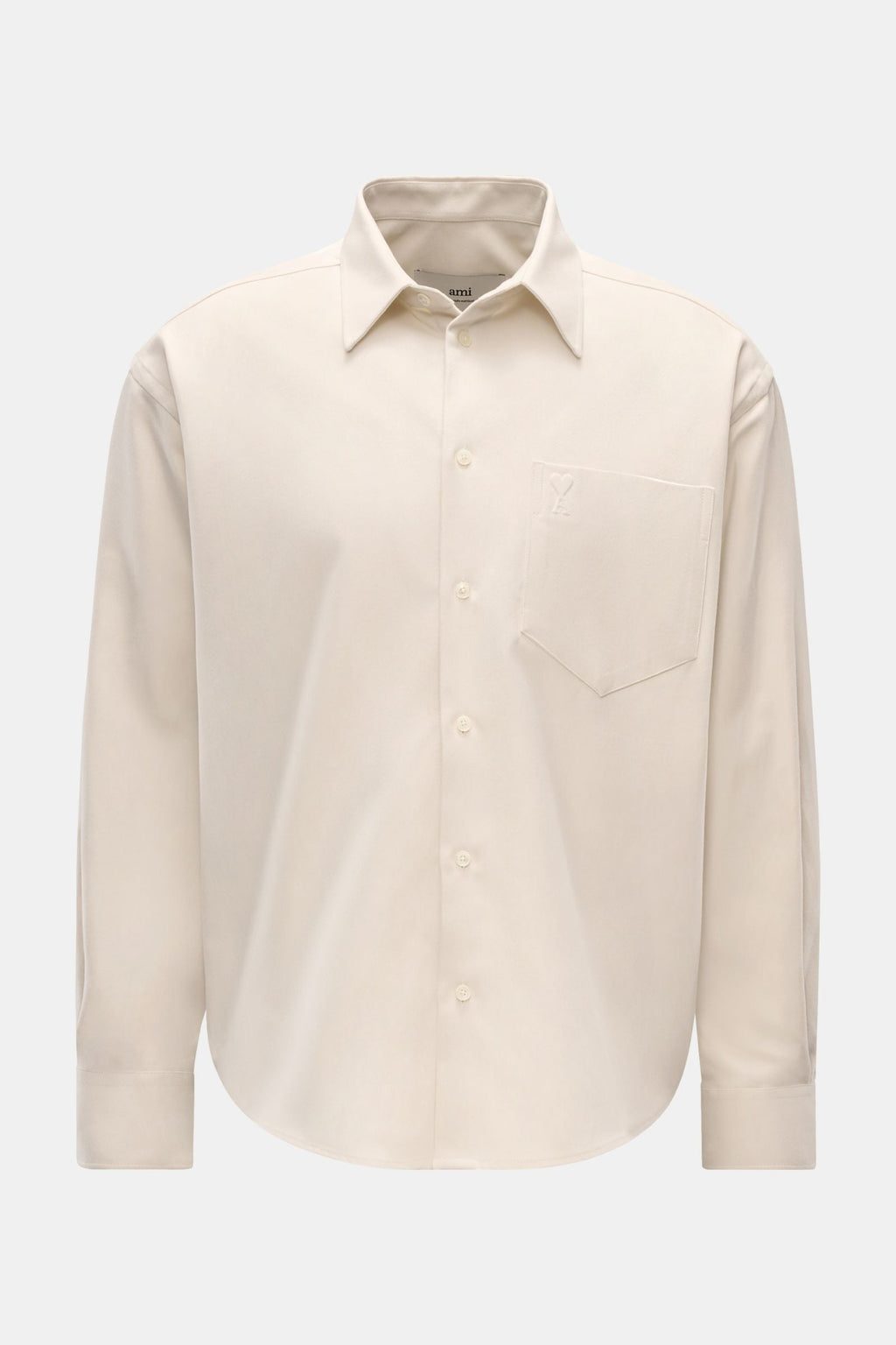 AMI PARIS Flannel shirt — Olive