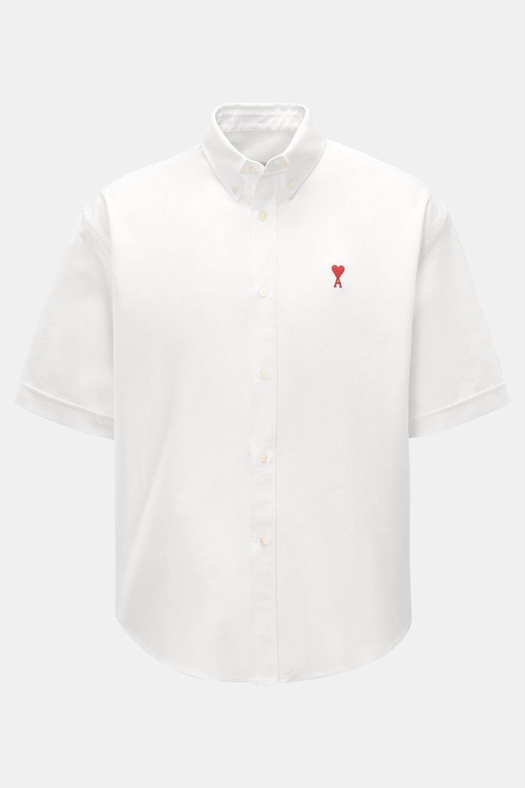 AMI PARIS Short sleeve shirt 'Loden'