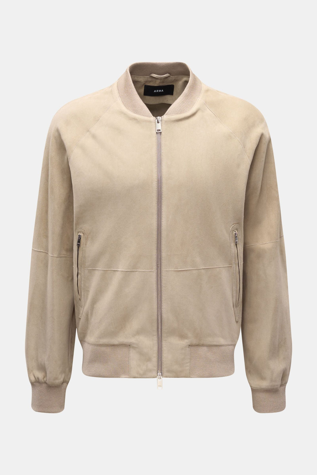 ARMA Suede blouson 'Dion' — Sand