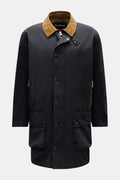 BARBOUR Parka 'Icons Border' — Dark navy