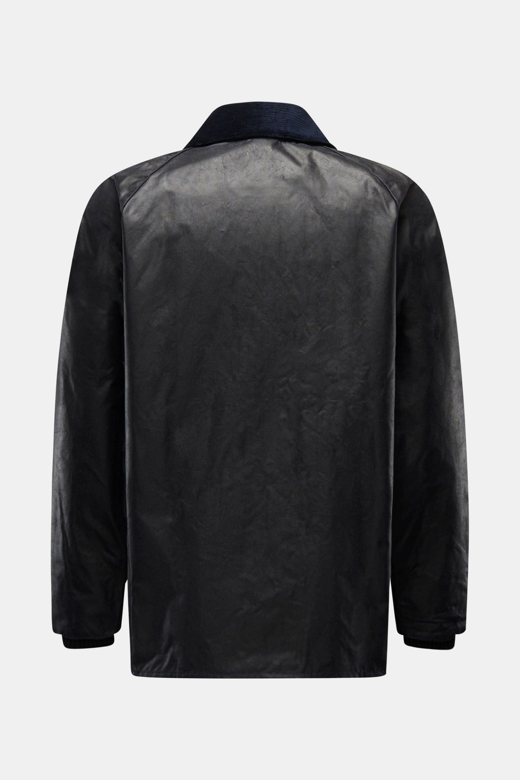 BARBOUR Waxed jacket 'Bedale' — Dark navy