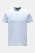 BELSTAFF Crew neck T-shirt 'Surface' — Light blue