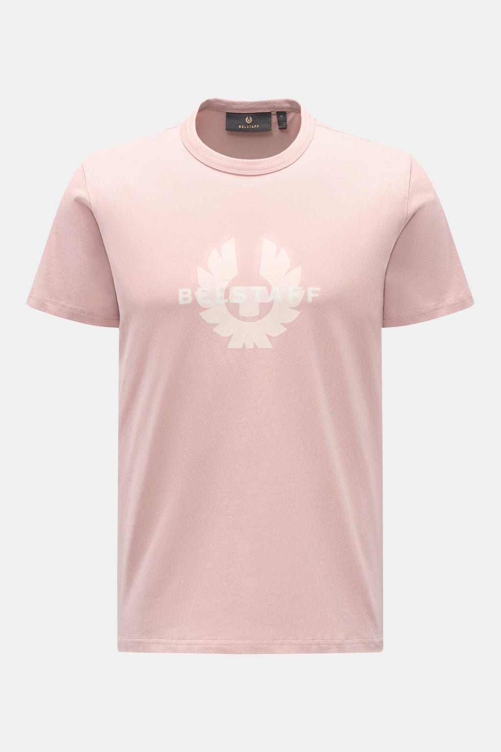 BELSTAFF Crew neck T-shirt 'Surface' — Light blue