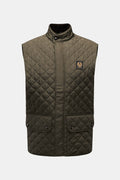 BELSTAFF Outdoor gilet 'Icon' — Dark olive