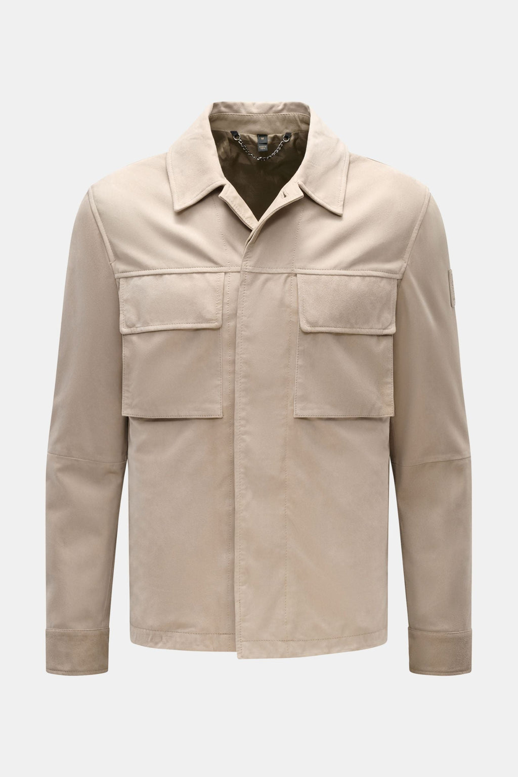 BELSTAFF Suede jacket 'Waymark' — Sand