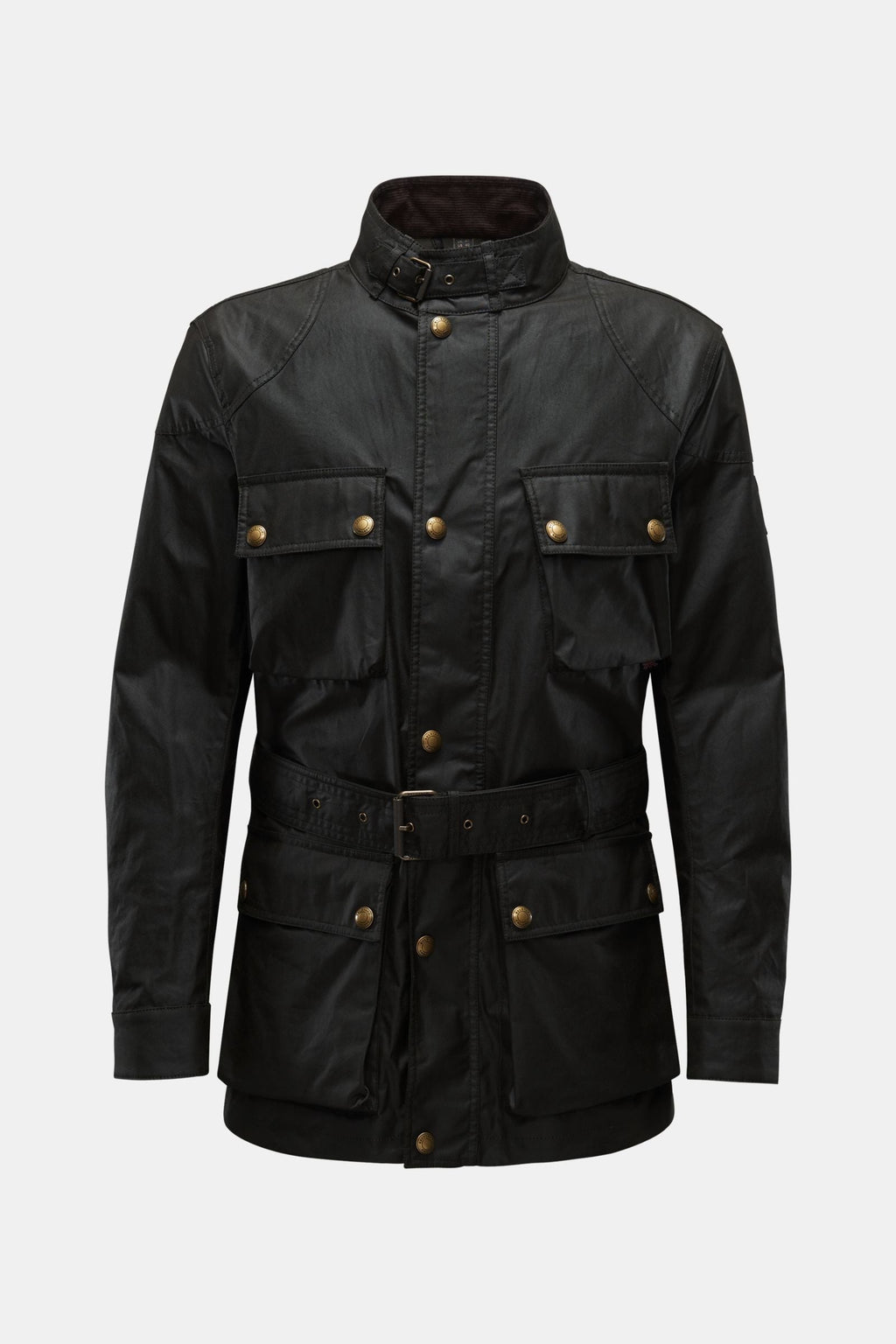 BELSTAFF Waxed jacket 'Trialmaster' — Black