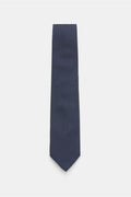 BIGI Silk tie 'Laos' navy / black / white dotted