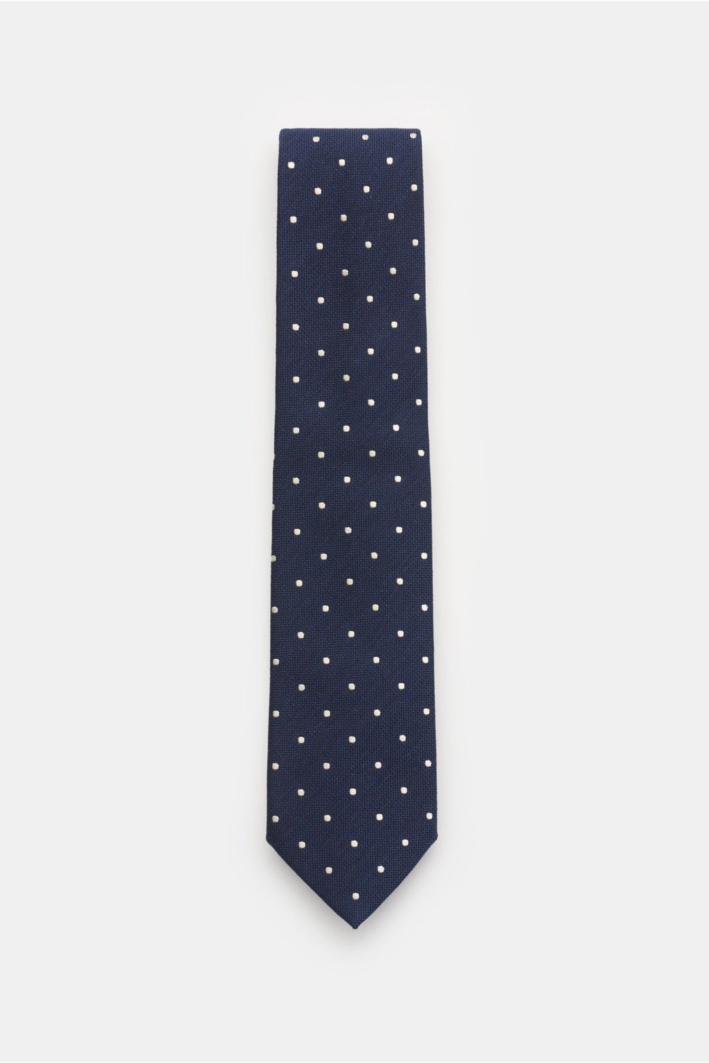 BIGI Silk tie 'Loira' — Navy
