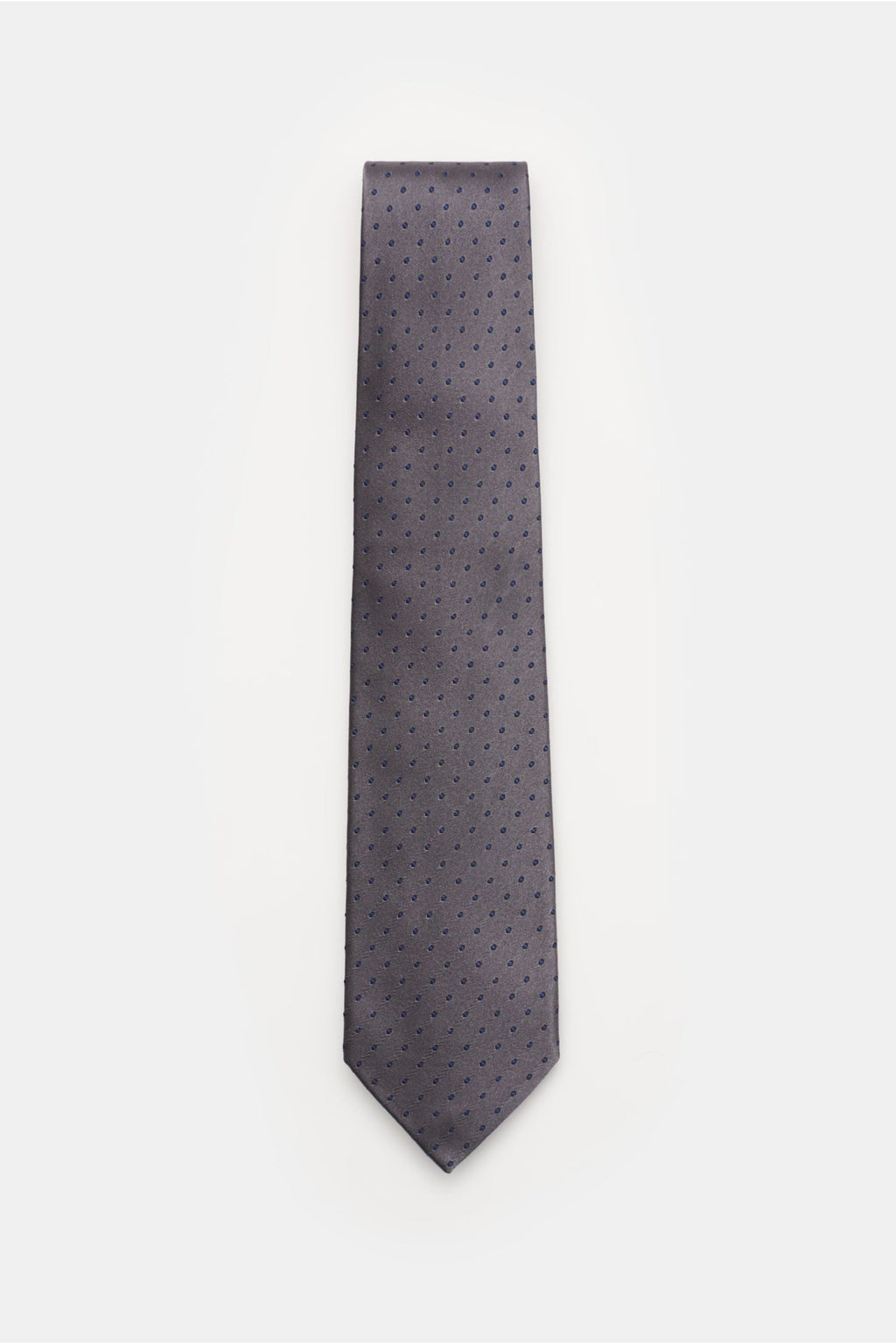 BIGI Silk tie 'Rio' — Dark brown