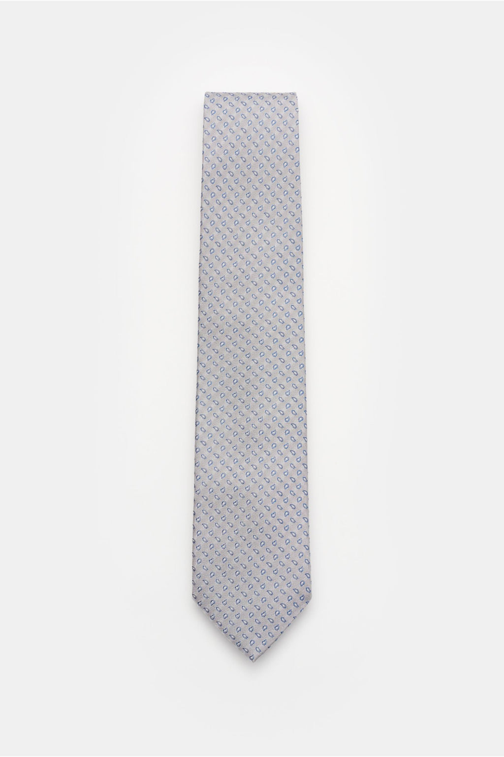 BIGI Silk tie 'Volga' grey