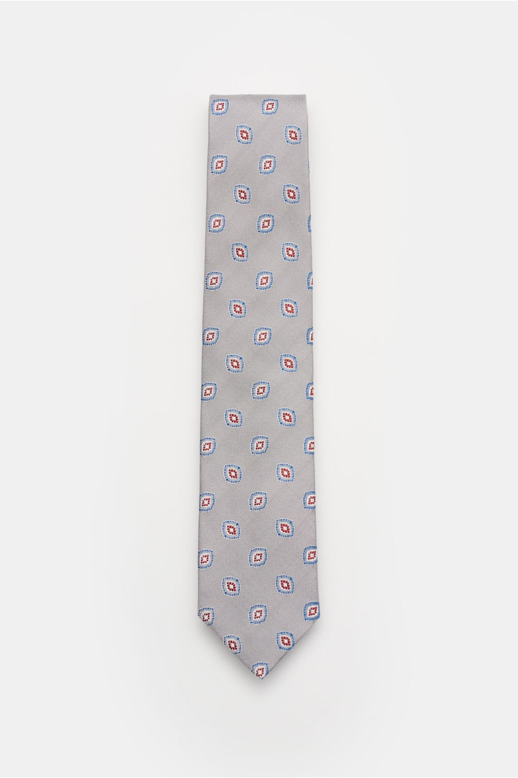 BIGI Silk tie 'Volga' grey