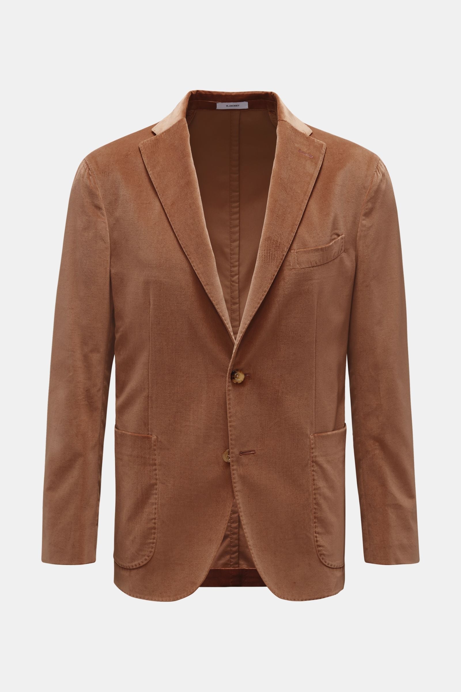 BOGLIOLI Velvet jacket 'K. Jacket' — Light brown