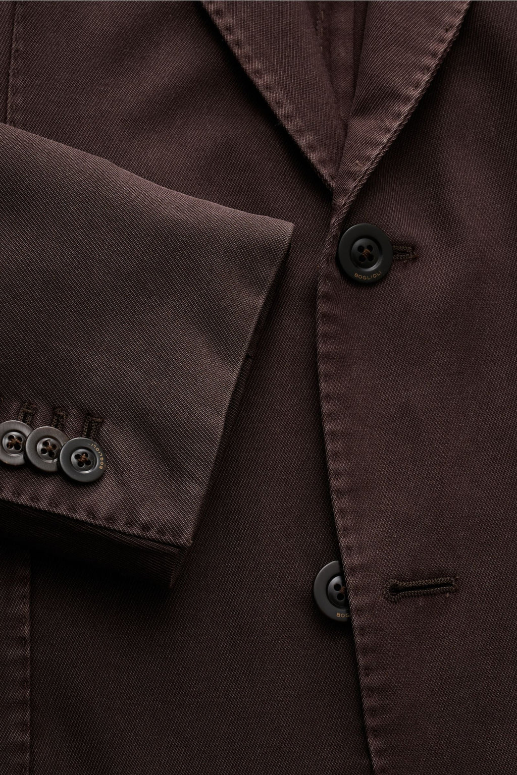 BOGLIOLI Wool jacket 'K. Jacket' — Dark brown