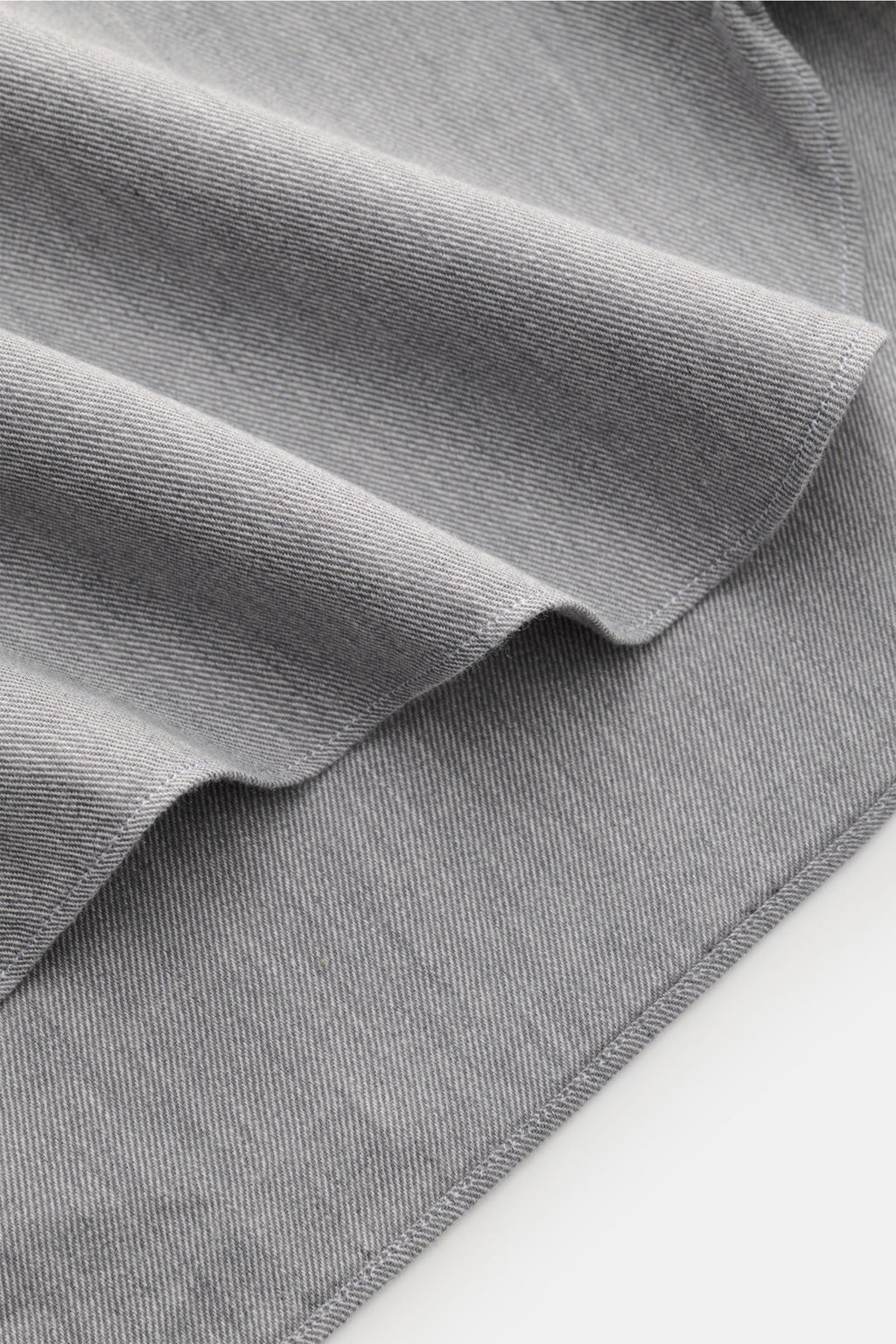 BORRELLI Casual shirt 'Gable' — Grey mottled