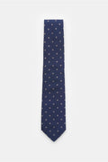BORRELLI Silk tie navy