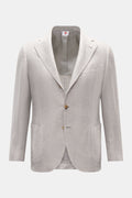 BORRELLI Smart-casual jacket 'Procida' grey / off-white