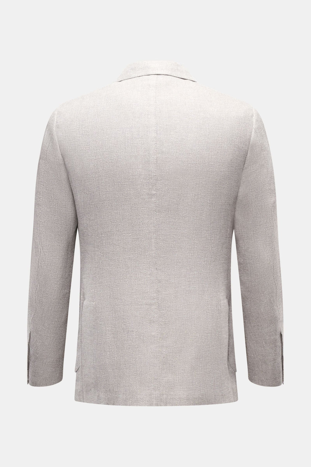 BORRELLI Smart-casual jacket 'Procida' grey / off-white