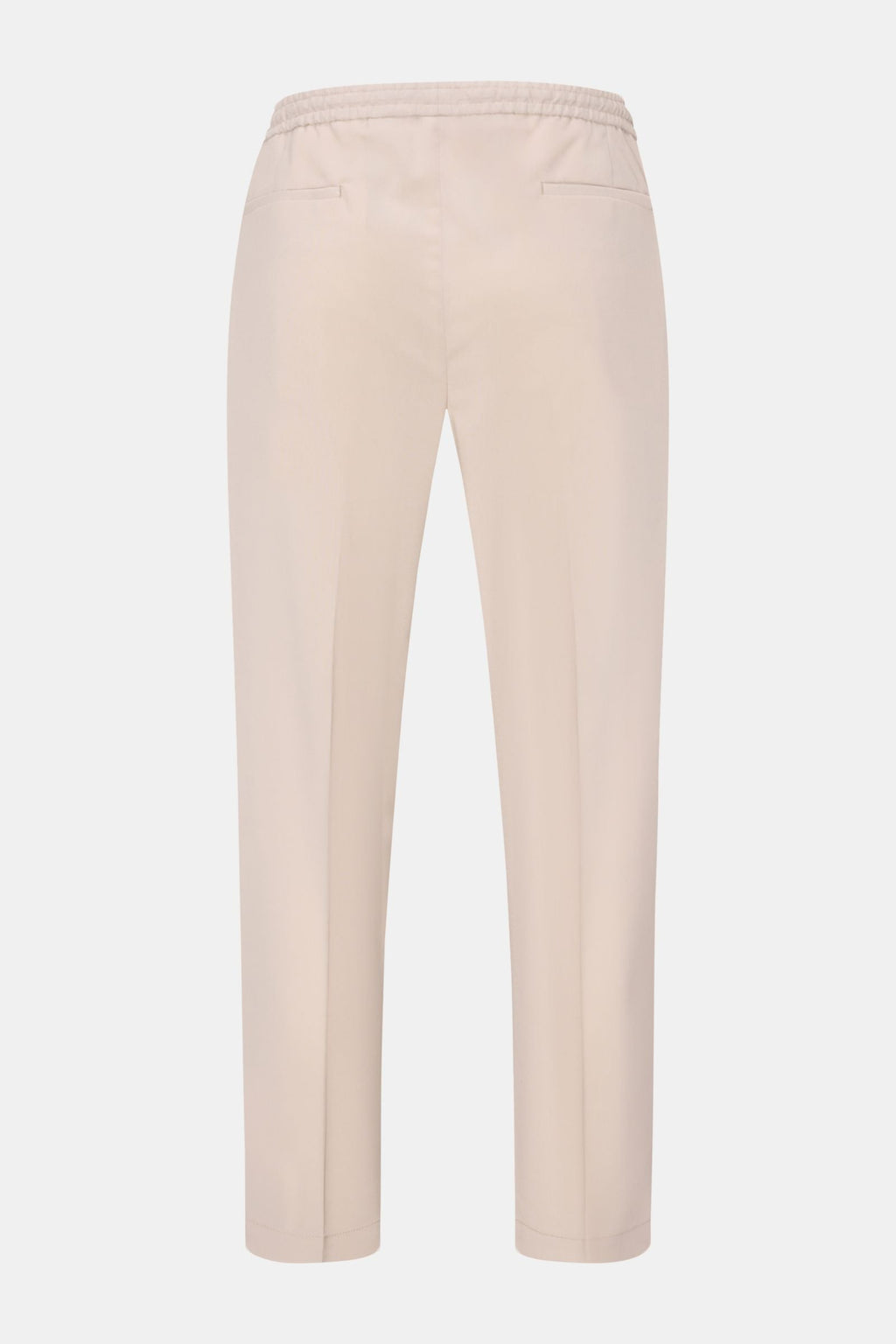 BRIGLIA 1949 Wool jogger pants 'Wimbledon' — Sand